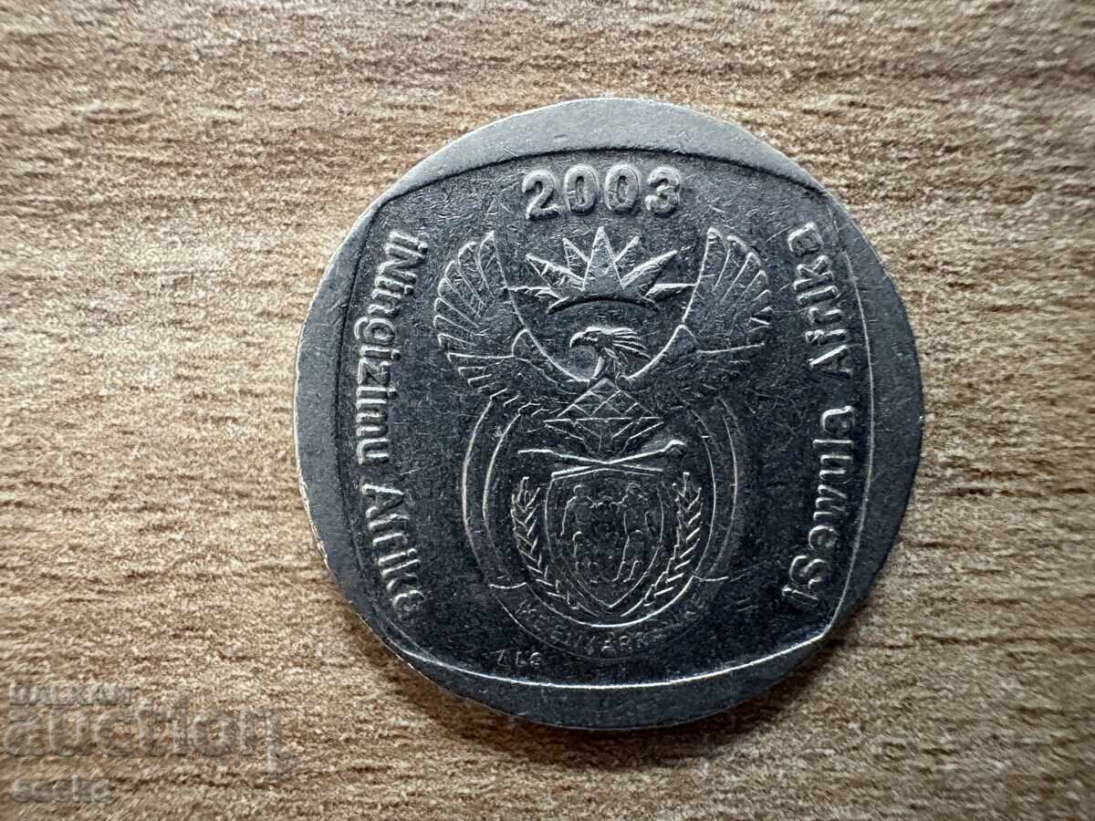 South Africa - 2 Rand (2003) with price 0.70 BGN | € 0.36