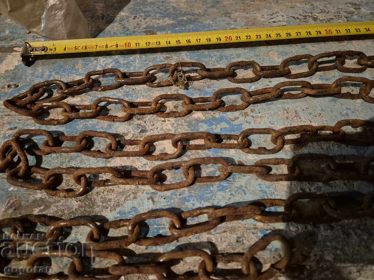 Ατσάλινη αλυσίδα με τιμή 3.00 BGN | € 1.53