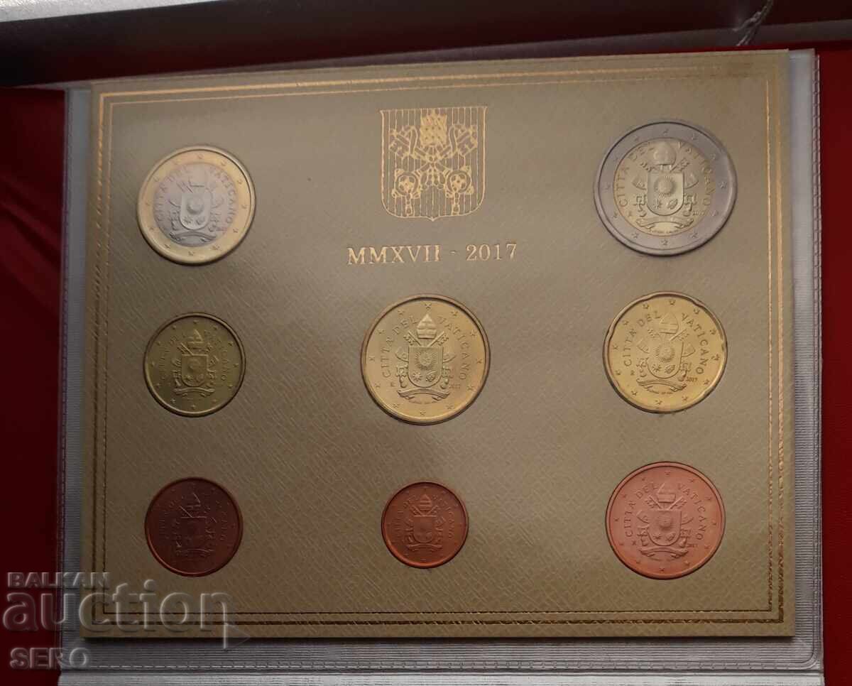 Δημοπρασία Βατικανό - ΣΕΤ 2017 ΑΠΟ 8 Ευρώνομισματα