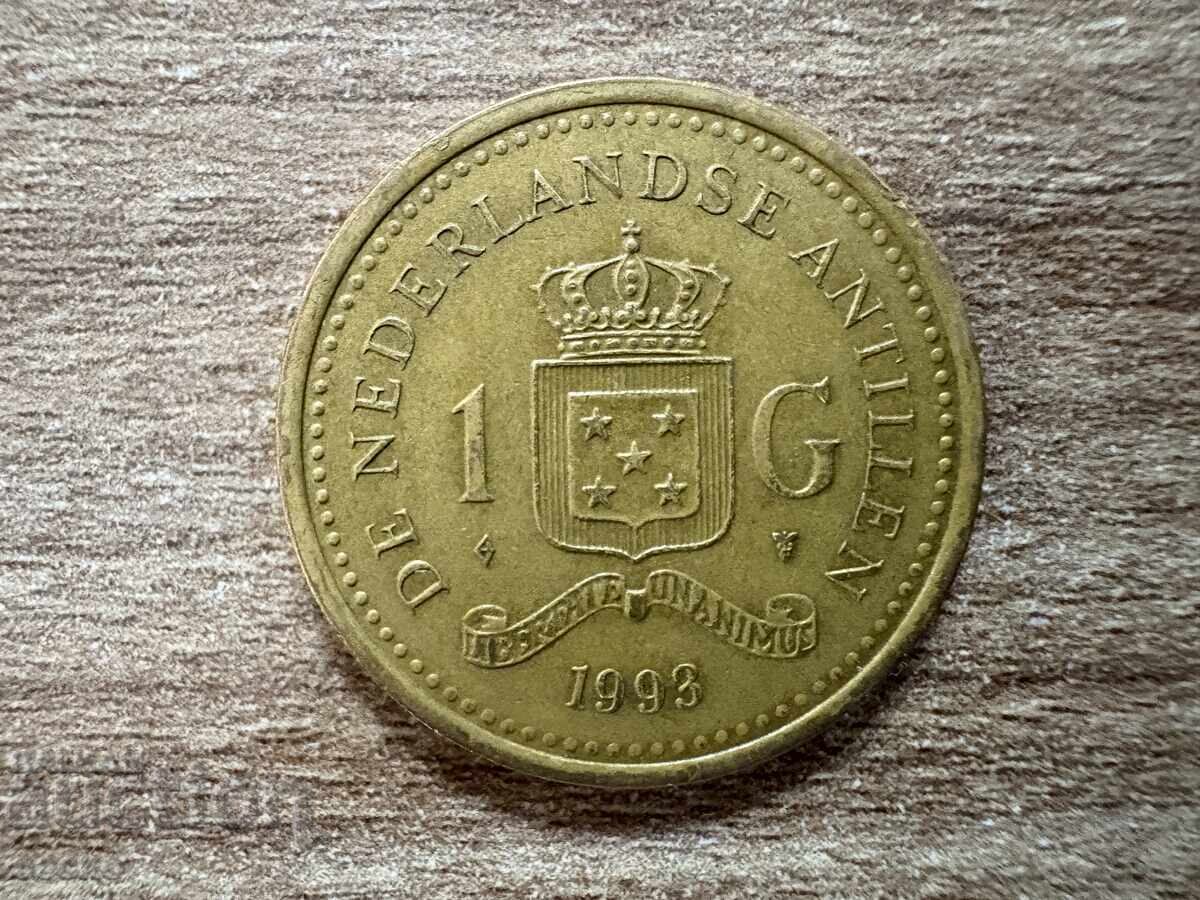 Ολλανδικές Αντίλλες - 1 γκίλντερ (1993) Ολλανδικές Αντίλλες - 1 γκίλντερ (1993)