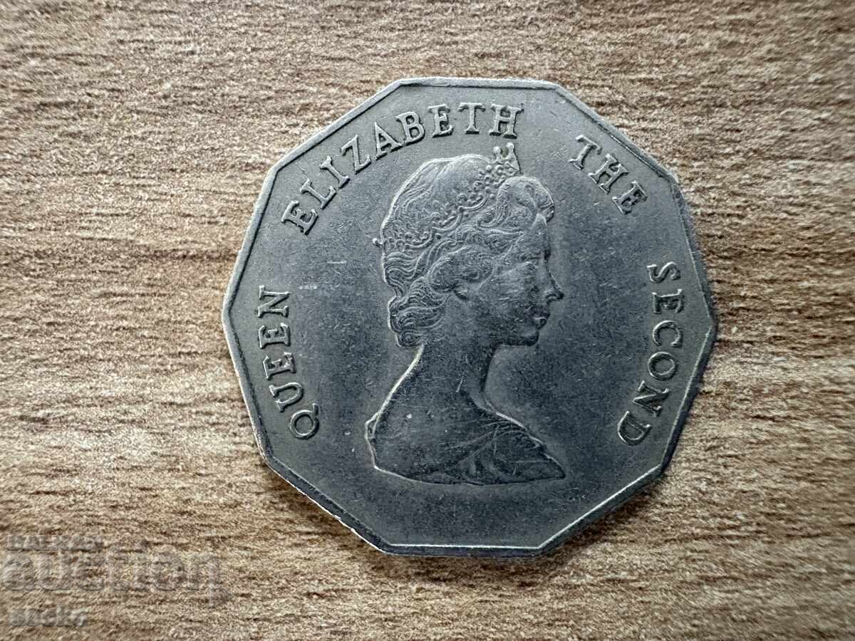 Ανατολική Καραϊβική - 1 δολάριο (1989) με τιμή 1.00 BGN | € 0.51 Ανατολική Καραϊβική - 1 δολάριο (1989) με τιμή 1.00 BGN | € 0.51