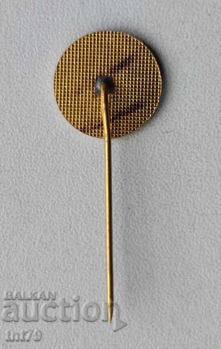 Badge: National Children's Palace - Sofia (emblem). with price € 1.60 | 3.13 BGN Badge: National Children's Palace - Sofia (emblem). with price € 1.60 | 3.13 BGN