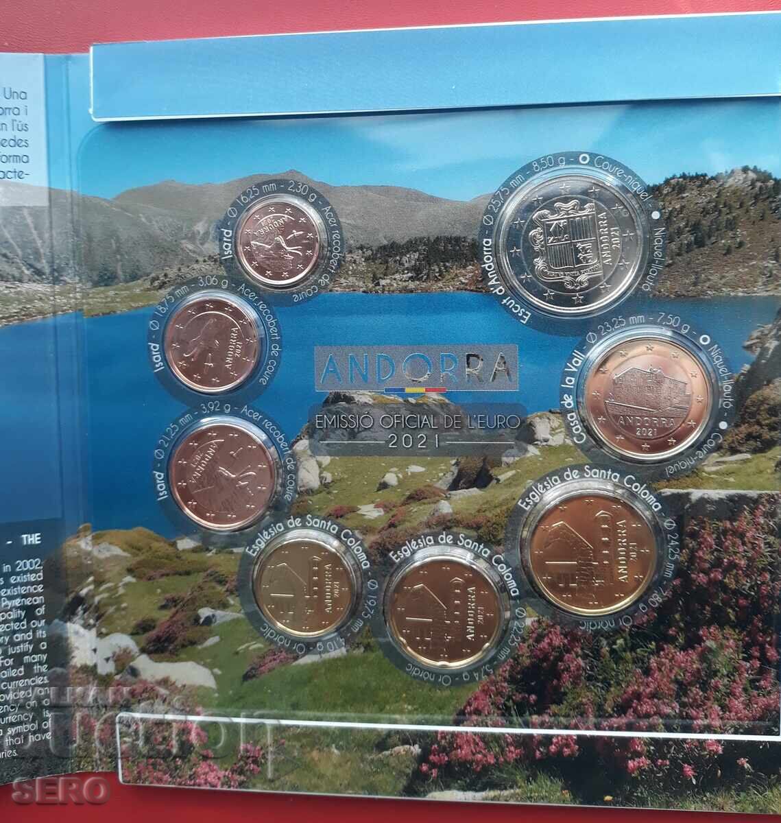 Δημοπρασία Ανδόρα-ΣΕΤ 2021 από 8 ευρώνομίσματα