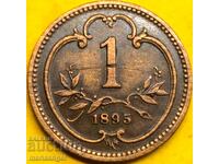 1 χέλερ 1895 Αυστρία Ουγγαρία