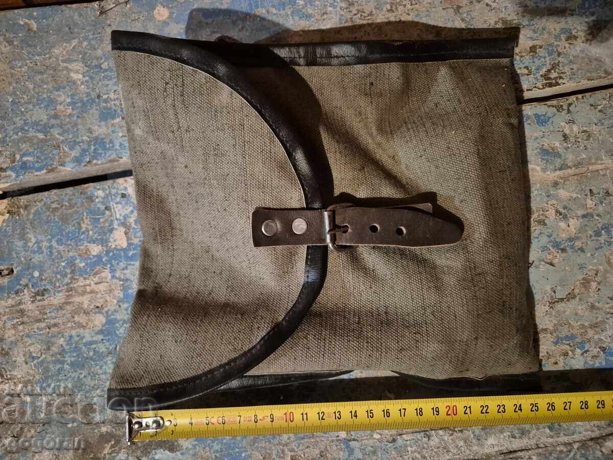 Old canvas bag