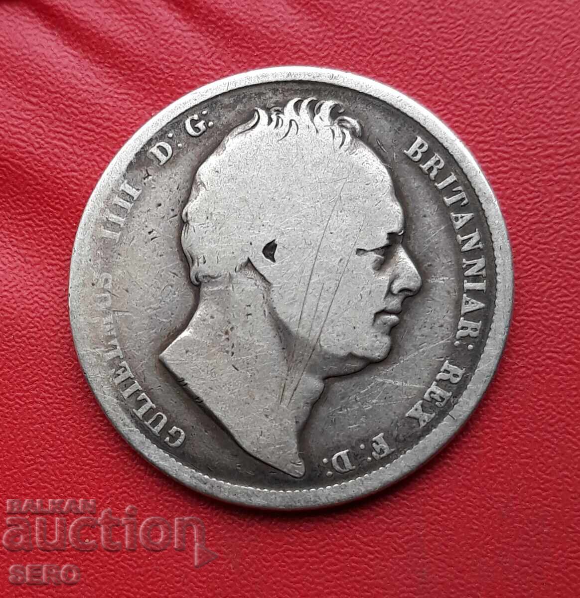 Great Britain - 1/2 Crown 1836 with price 46.00 BGN | € 23.52