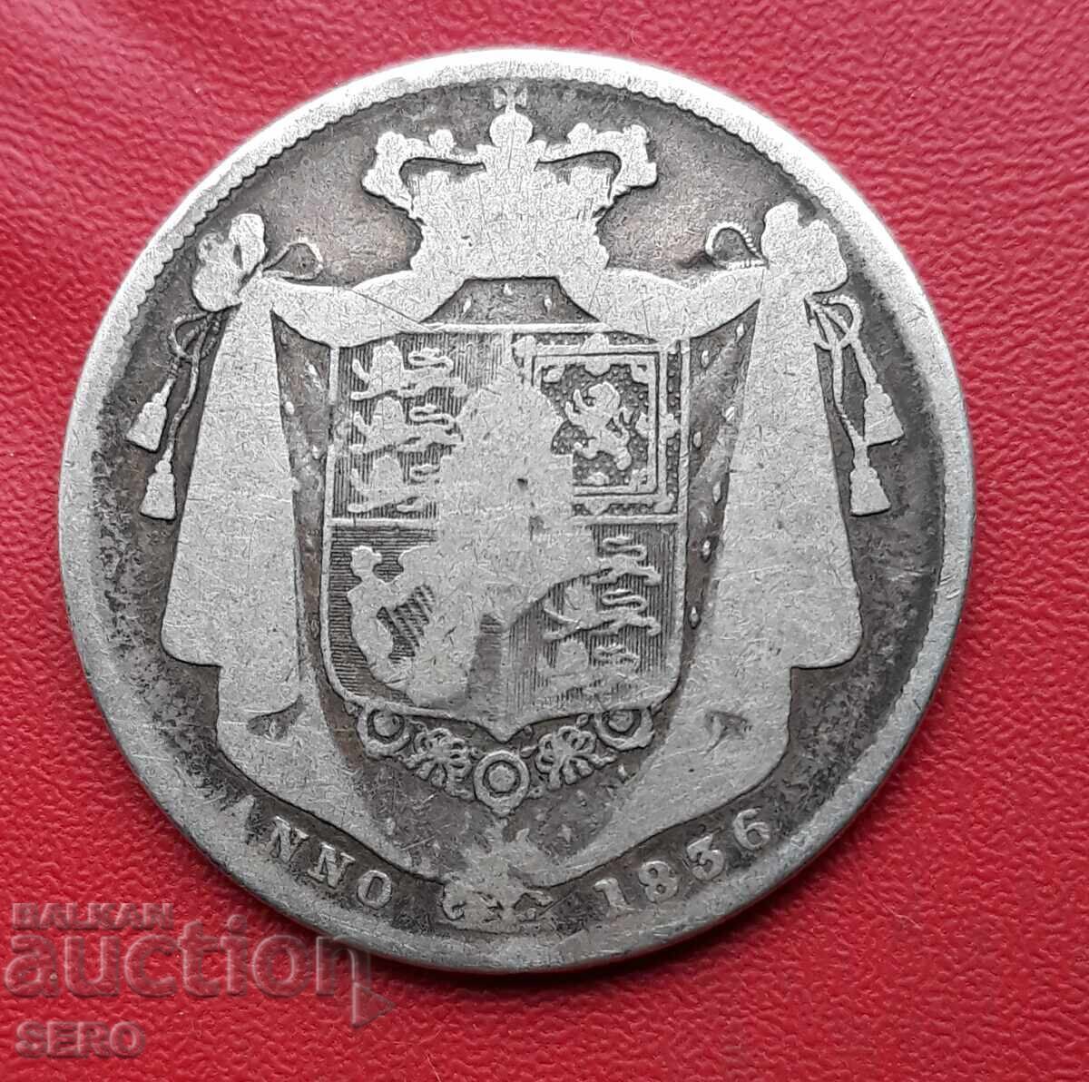 Great Britain - 1/2 Crown 1836