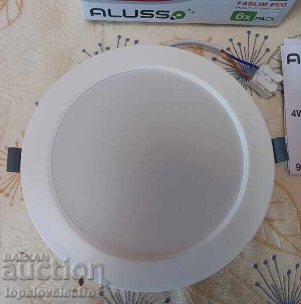 Delivery of NEW! LED recessed spotlights, 175mm, 15W, 6 pcs/set