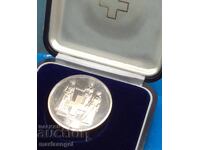 5 franci 1974 Elveția Prooflike patină cutie