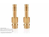 NOU! Conectori pneumatici rapizi din alamă, 6 mm, 2 buc/set