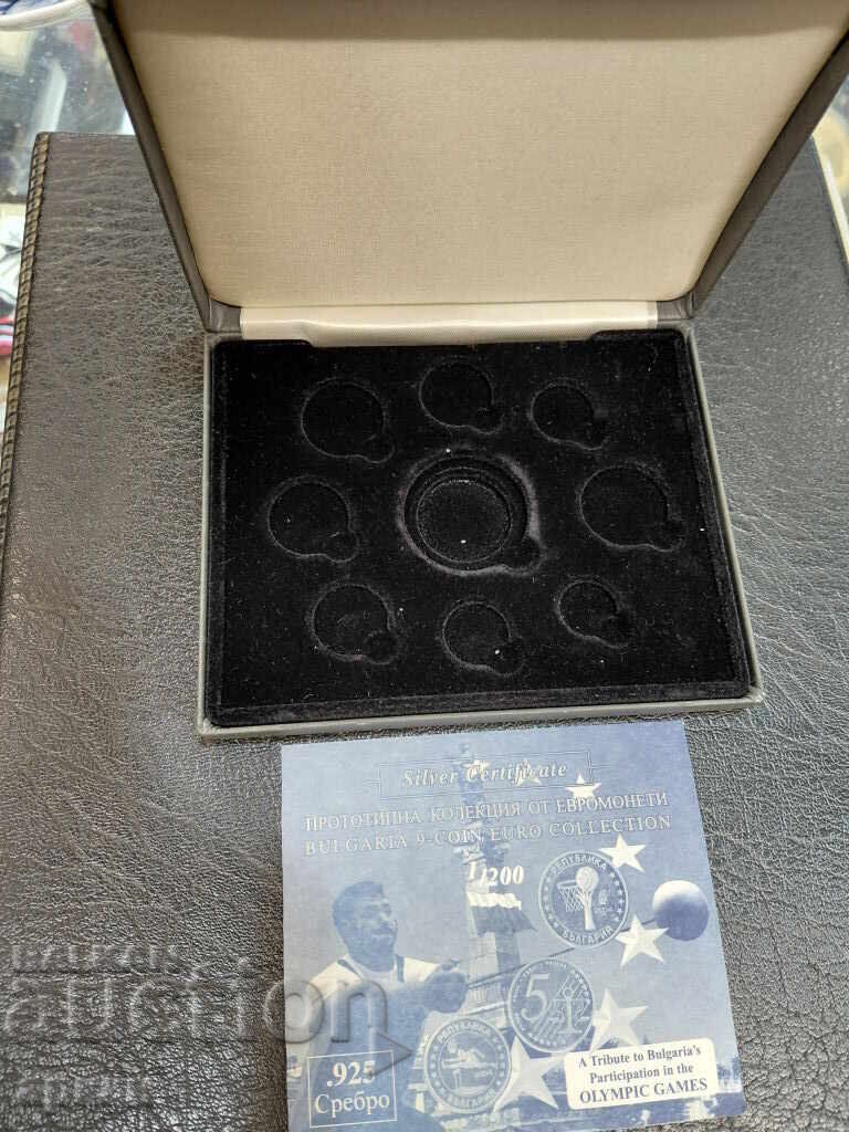 Ασημένια νομίσματα 2004 Ευρώ Βουλγαρία Ολυμπιάδα - 200 τμχ. τιράζ - 6