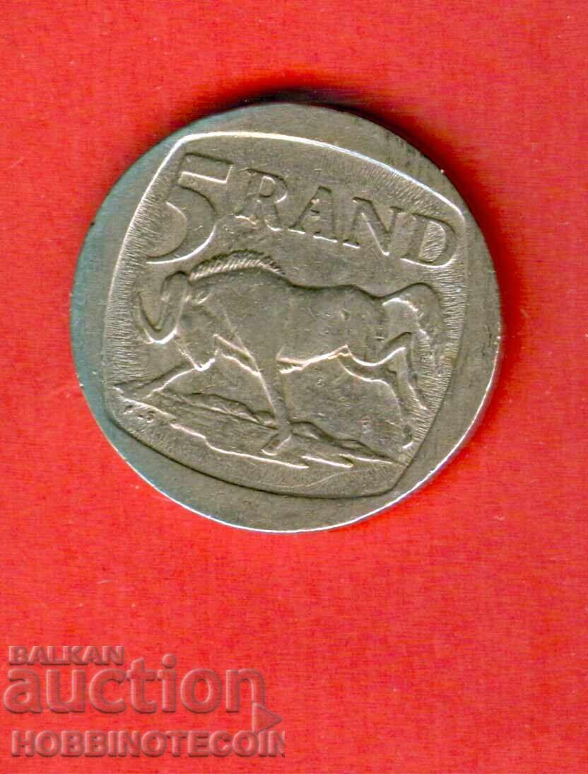 AFRICA DE SUD RSA SOUTH AFRICA 5 Rand emisiunea 1993