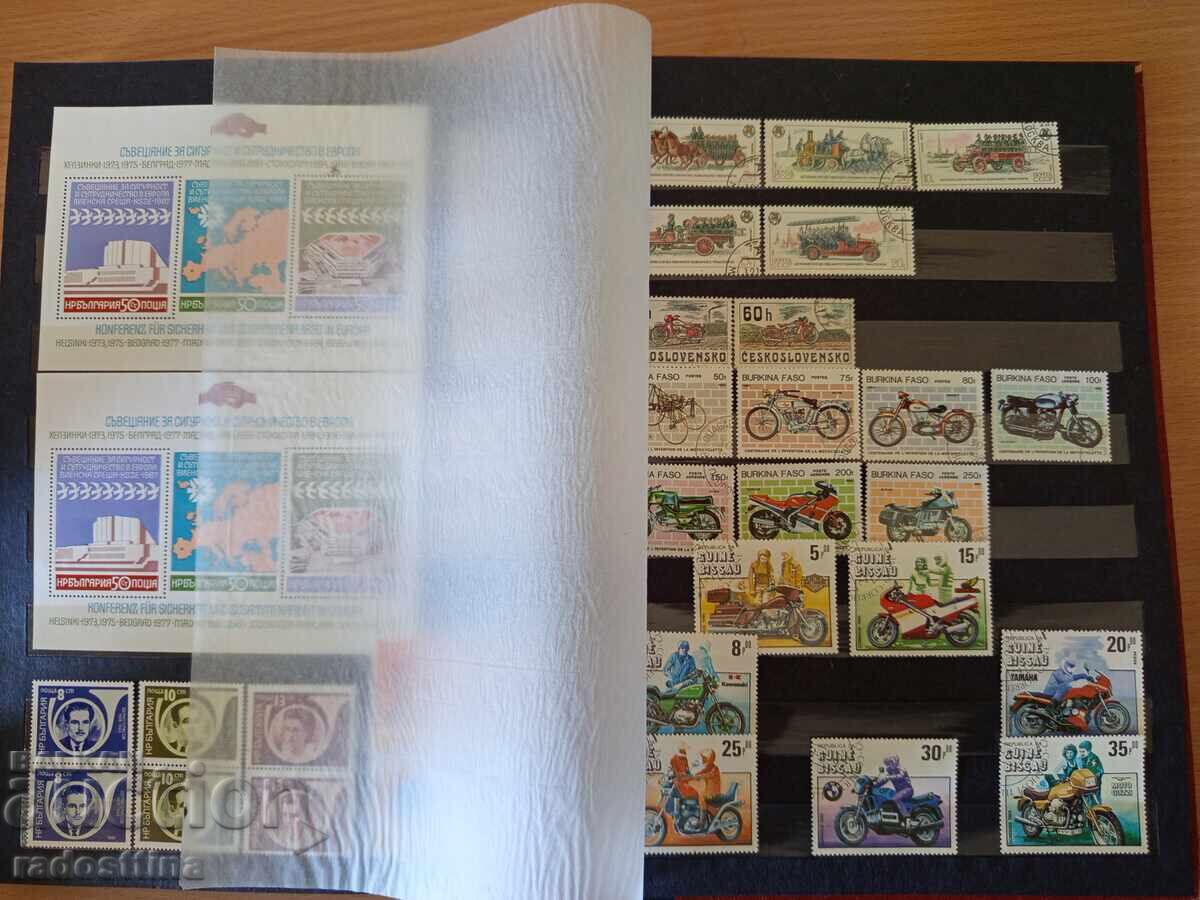 Album clasor mare cu timbre poștale din perioada socialistă (de la "Soc") - 7