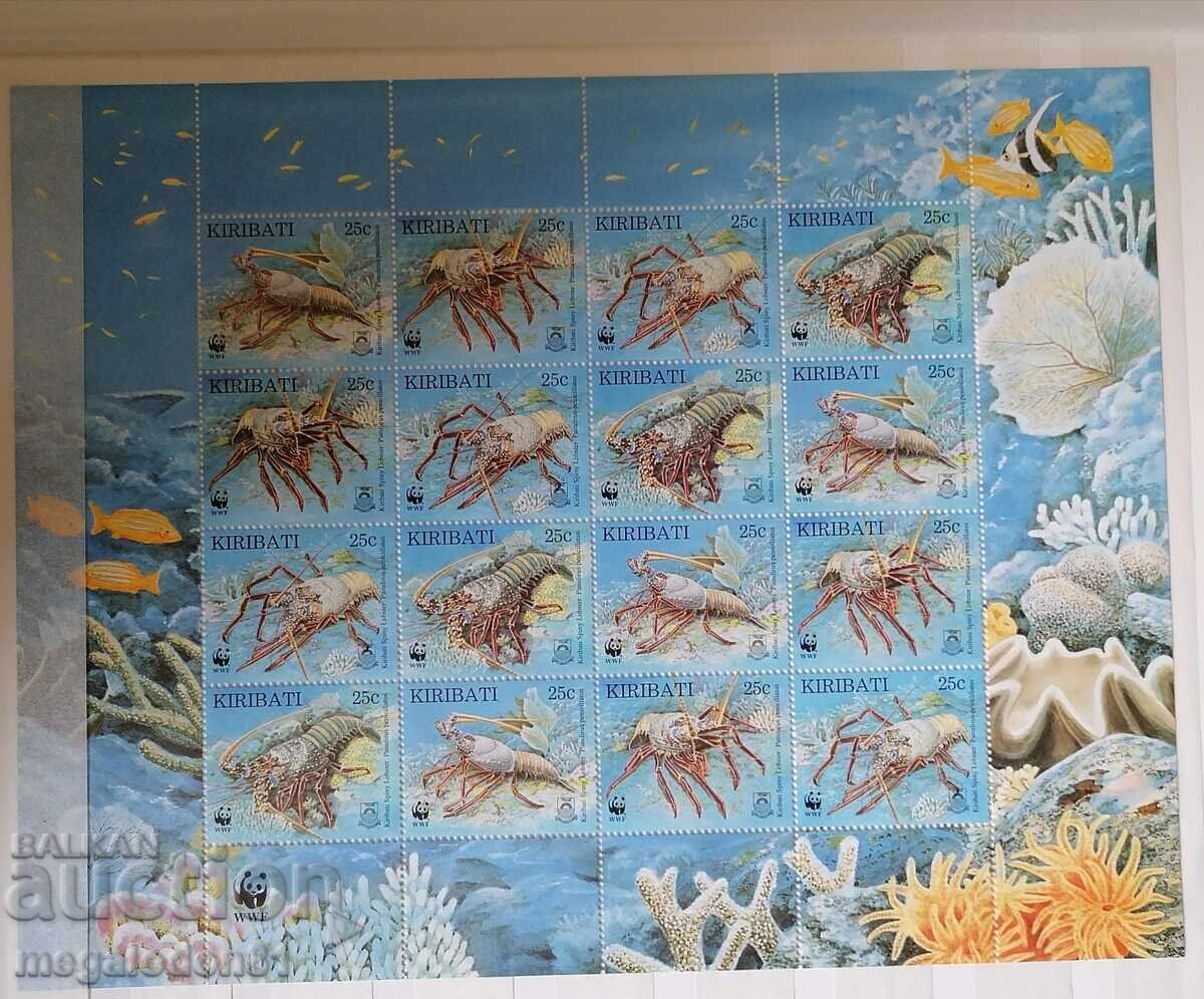 Kiribati - Faună WWF, homar