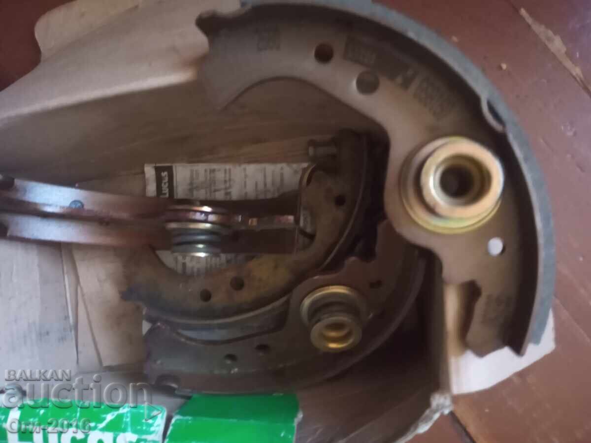 Rear brake pads for Fiat Uno, Panda, Cinquecento, Duna, Seat - 7