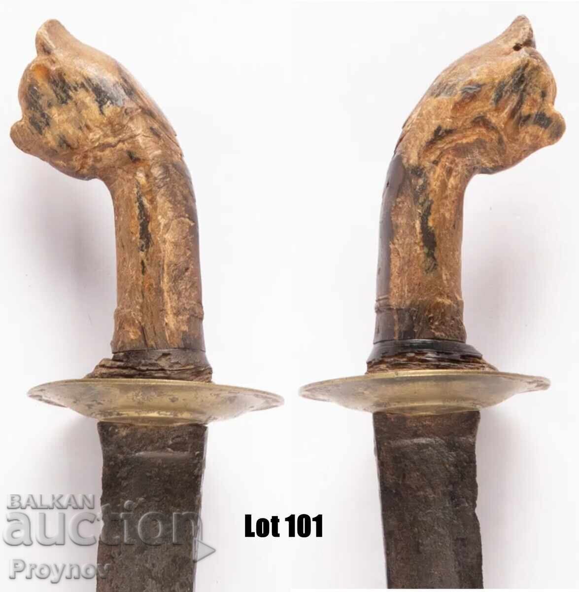 Licitație Sabie unică parang clewang - XVI-XVII - 79 cm