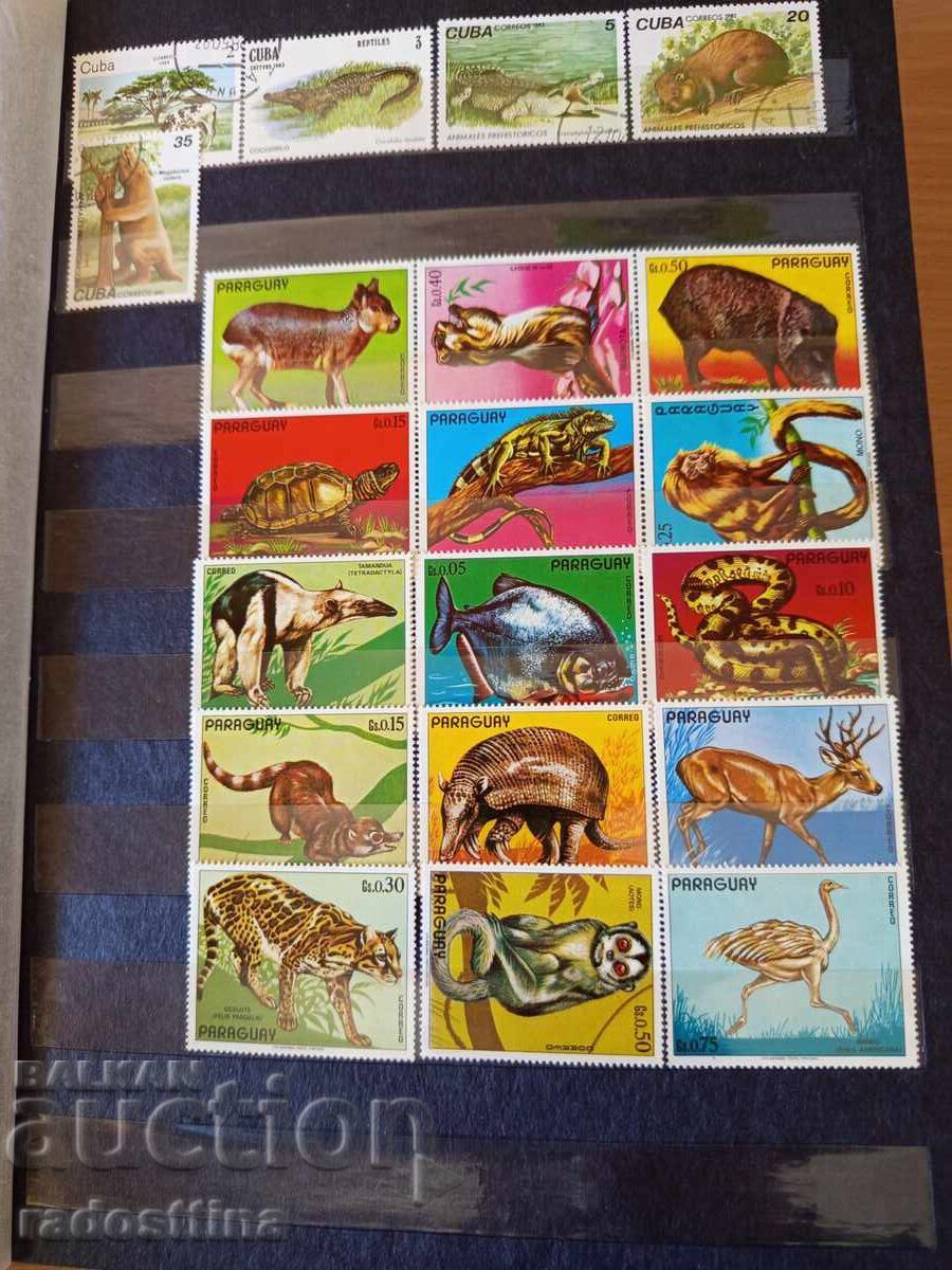 Album clasor mare cu timbre poștale din perioada socialistă (de la "Soc") - 5