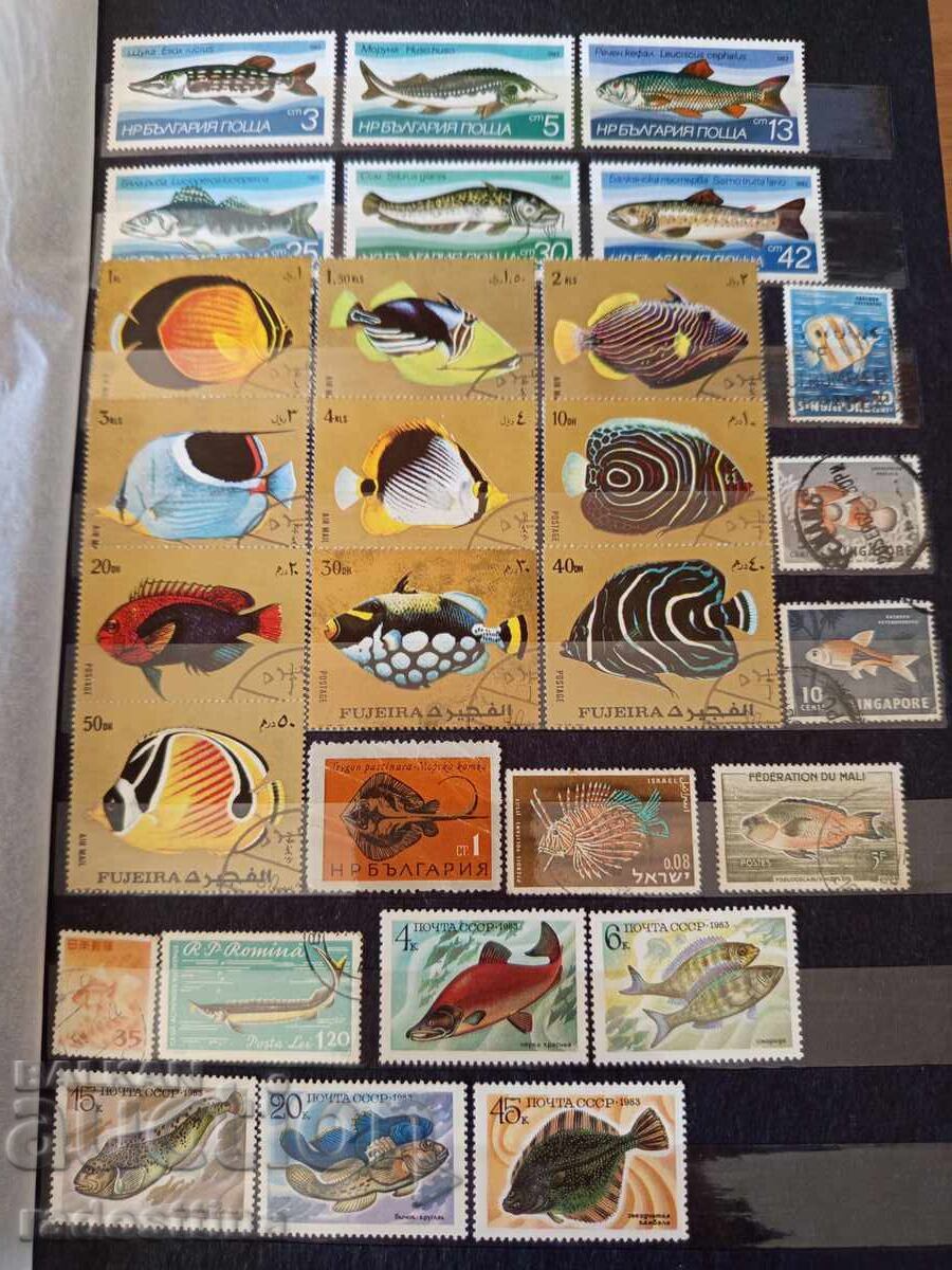 Album clasor mare cu timbre poștale din perioada socialistă (de la "Soc") - 7