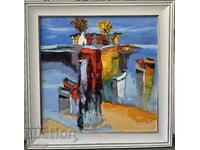 Abstract seascape Sozopol