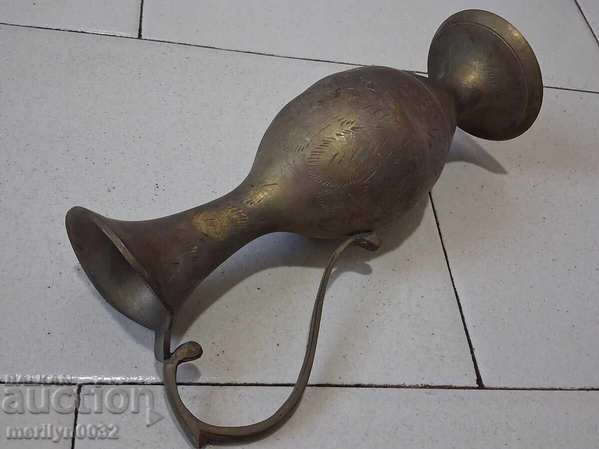 Ορειχάλκινη κανάτα εσωτερικού χώρου μεταλλικό δοχείο - 7