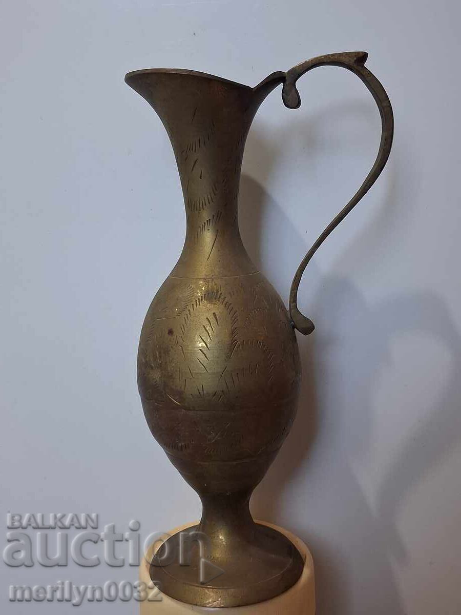 Ορειχάλκινη κανάτα εσωτερικού χώρου μεταλλικό δοχείο