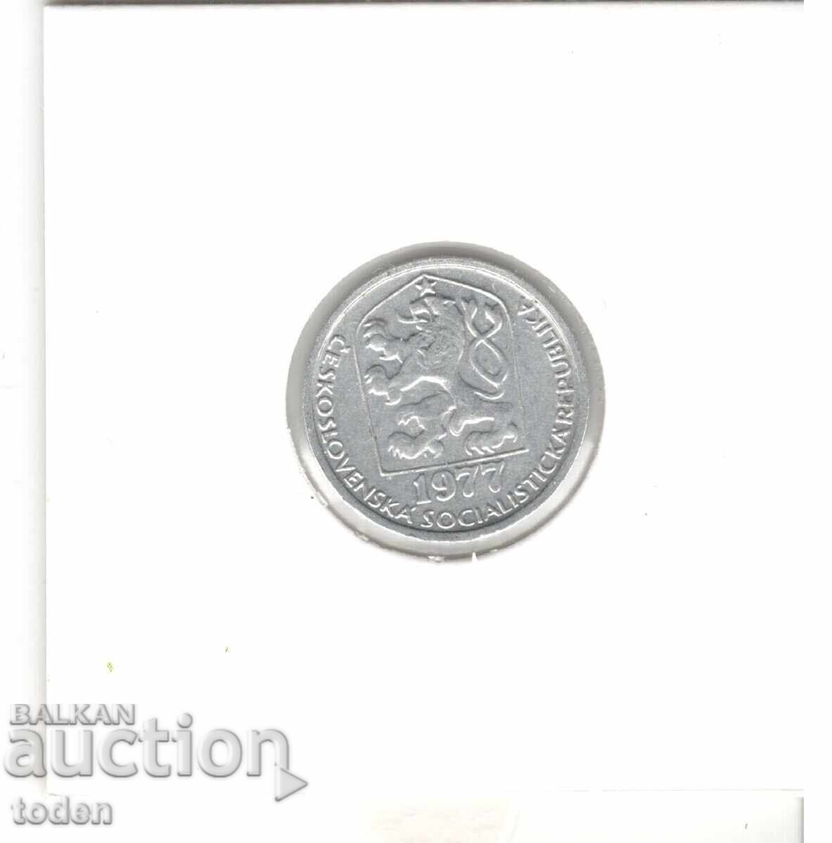 Delivery of Czechoslovakia - 10 Haler - 1977 - KM# 80