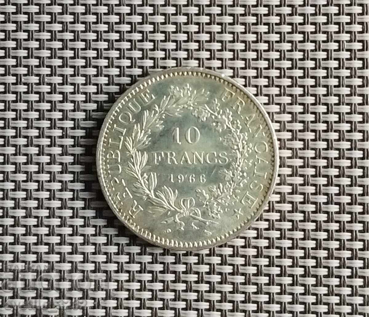 10 φράγκα 1966 Ηρακλής