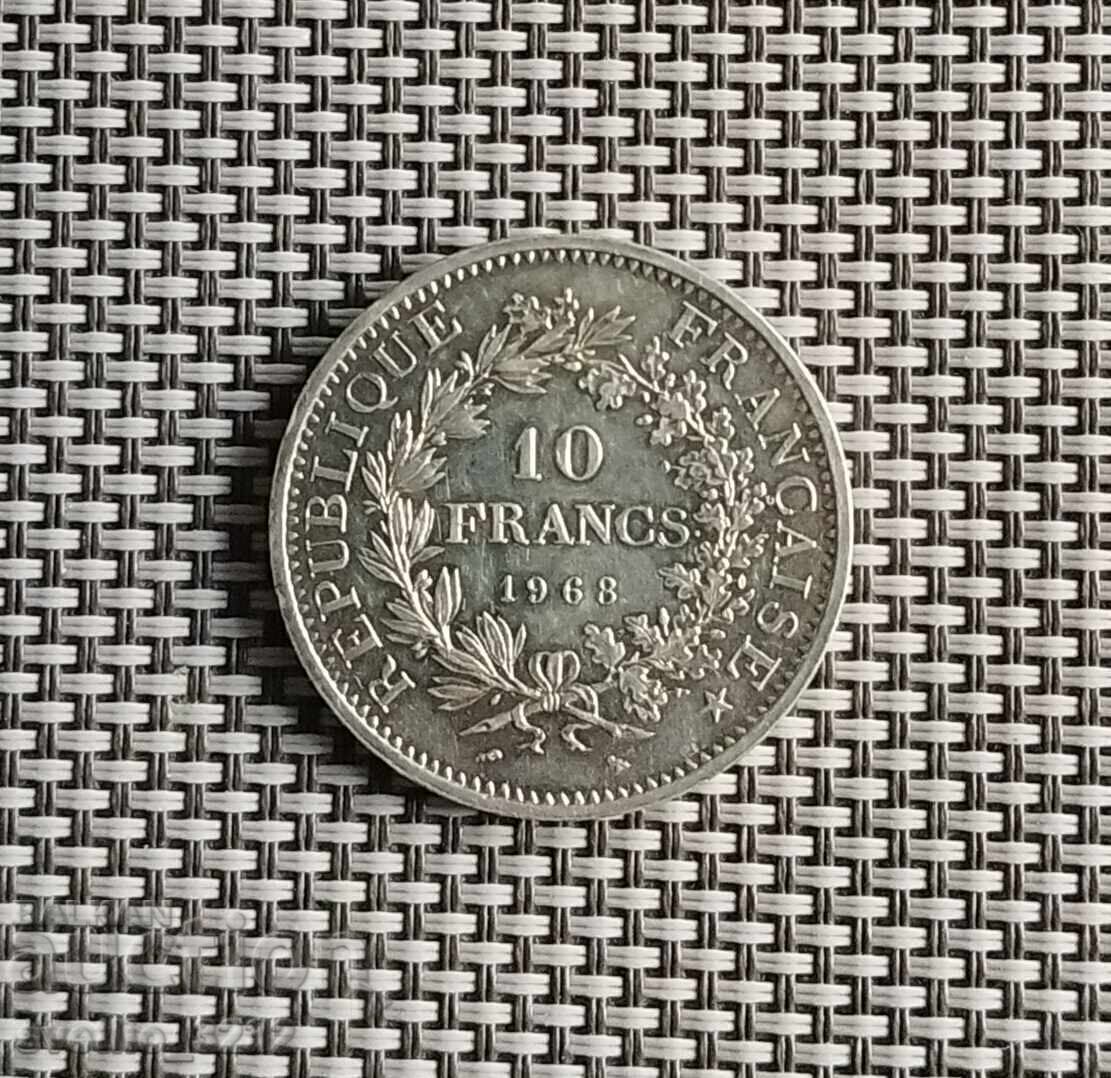 10 Francs 1968 Hercules