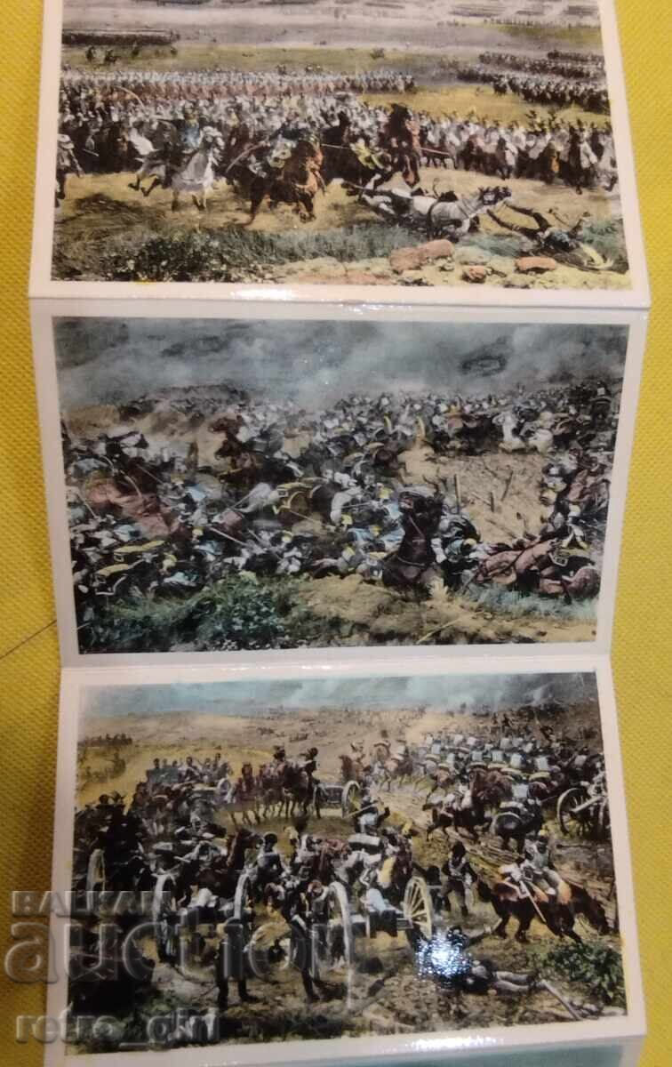 Livrarea Set antic de 10 cărți poștale cu vederi colorate