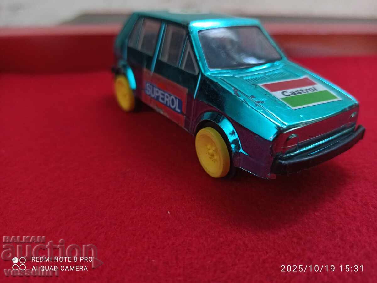Old toy collector car VW Golf 1 with price 10.00 BGN | € 5.11 Old toy collector car VW Golf 1 with price 10.00 BGN | € 5.11
