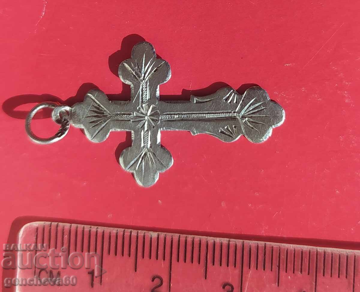 Cruce veche gravată, marcaj 925 cu preț € 10.00 | 19.56 BGN