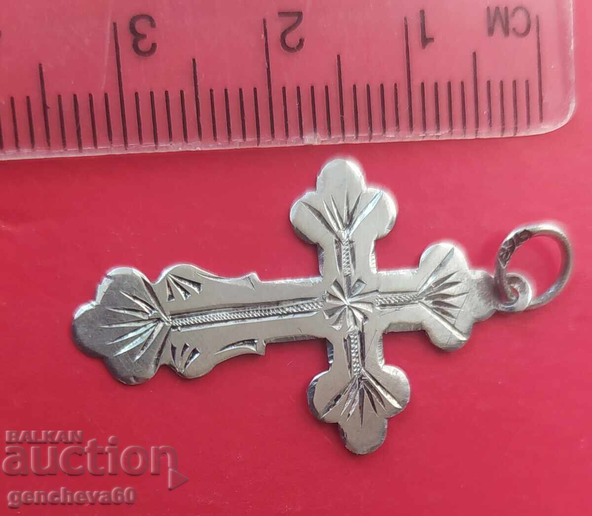 Livrarea Cruce veche gravată, marcaj 925