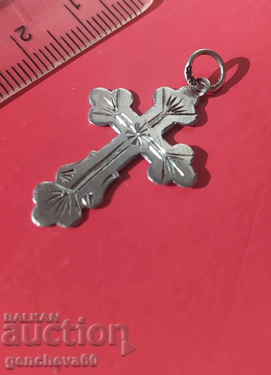 Παλαιός χαραγμένος σταυρός σήμανσης 925 - 6