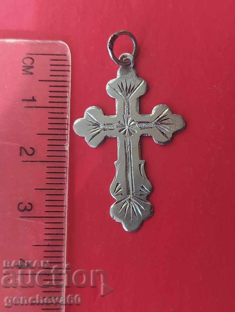 Παλαιός χαραγμένος σταυρός σήμανσης 925