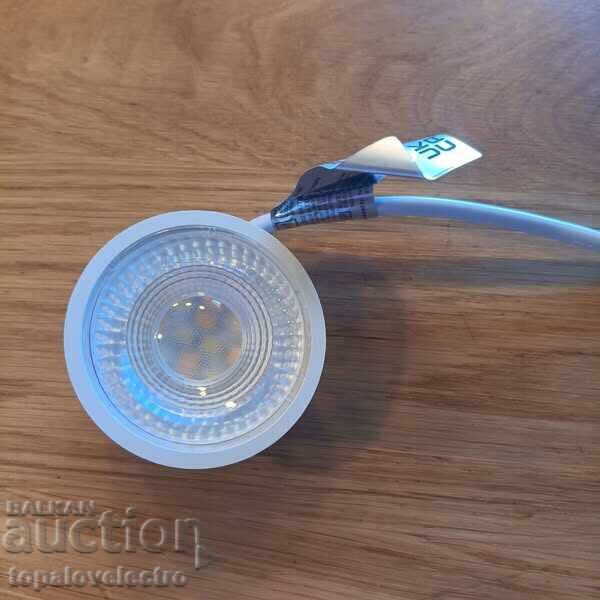 Auction NEW! LED recessed spotlights 6W, dimmable, 3 colors, 6 pcs/ Auction NEW! LED recessed spotlights 6W, dimmable, 3 colors, 6 pcs/