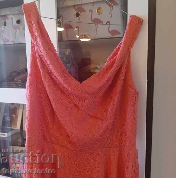 Delivery of NEW! Stylish, formal dress with bare shoulders, A-line cut, 3XL, ko