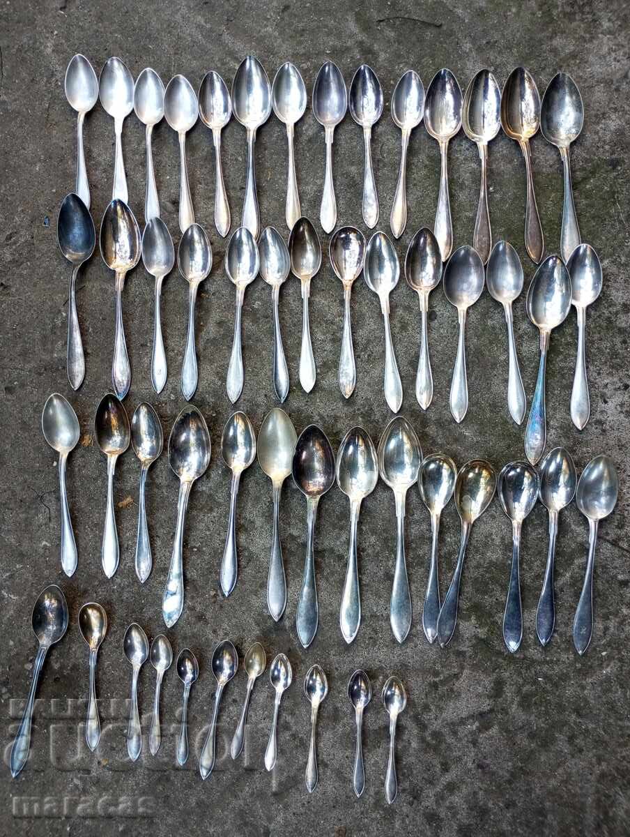 Linguri placate cu argint Linguri placate cu argint