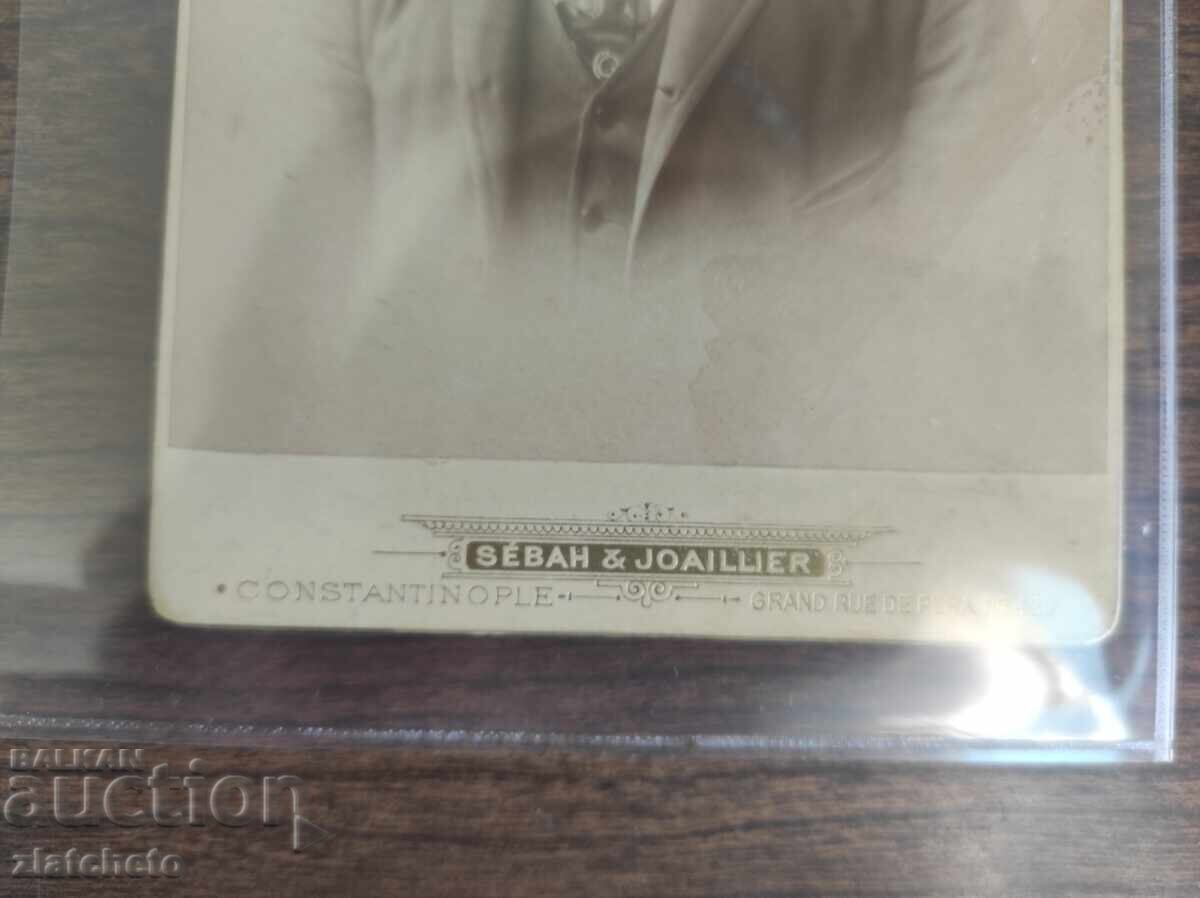Παλιά φωτογραφία σε χαρτόνι - ατελιέ Sebah & Joaillier με τιμή 500.00 BGN | € 255.65
