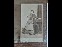 Παλιά φωτογραφία σε χαρτόνι - ατελιέ P. Sebah