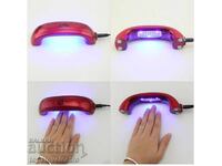 NOUĂ! Lampă UV LED uscător pentru unghii cu ojă gel 9W