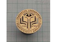 UNIVERSITATEA DE PEDAGOGIE TRACĂ Sf. ZAGORA ZNACHKA