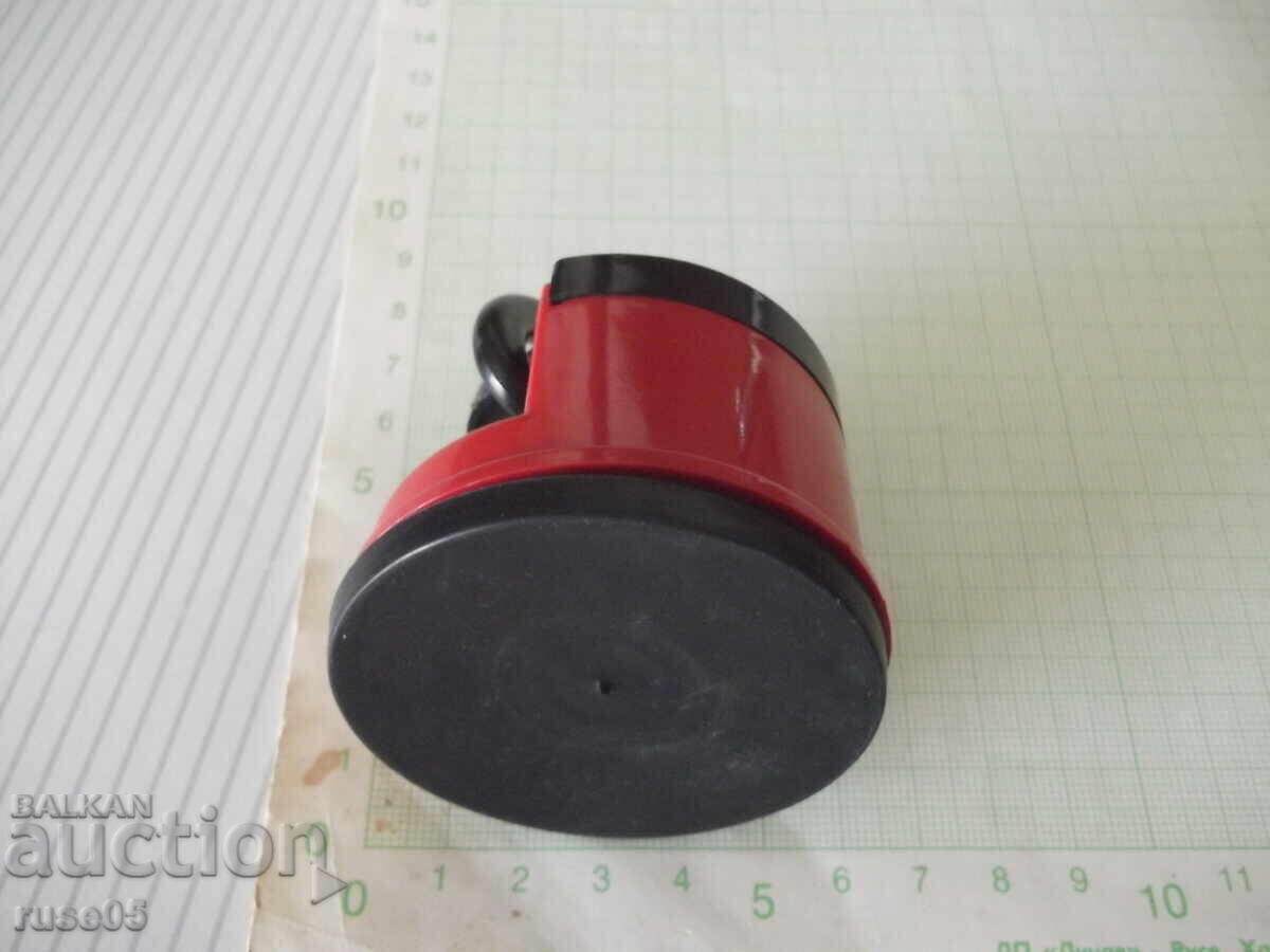 Sharpening stone for a draw knife "DRAW KNIFE THIS WAY" with vacuum attachment - 5