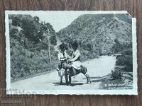 Καρτ ποστάλ Βασίλειο Βουλγαρίας - Αγρότες από το Τραν