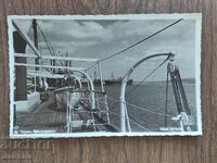 Ταχυδρομική κάρτα Βασίλειο της Βουλγαρίας - Μπουργκάς, το λιμάνι