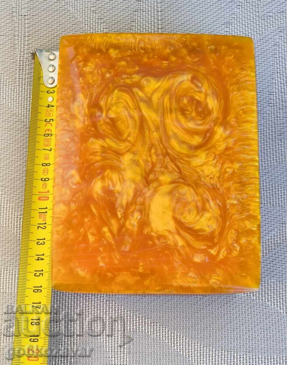 Delivery of Bulgarian jewelry box artificial amber Catalin NRB