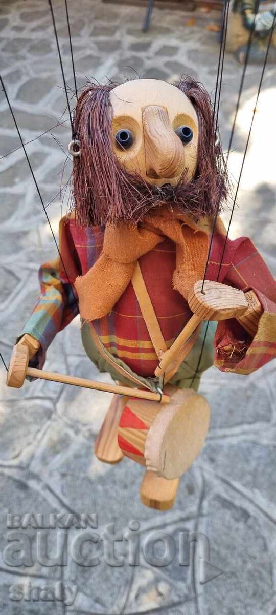 Marionette. Wooden Doll - 5 Marionette. Wooden Doll - 5