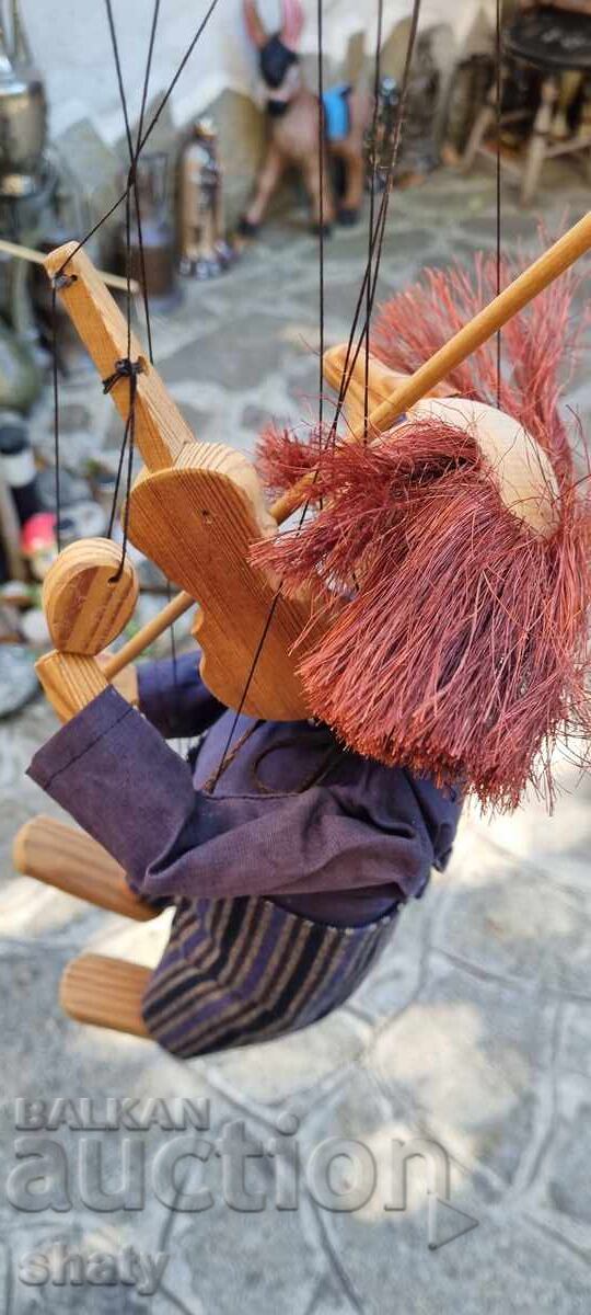 Marionette. Wooden Doll - 5 Marionette. Wooden Doll - 5