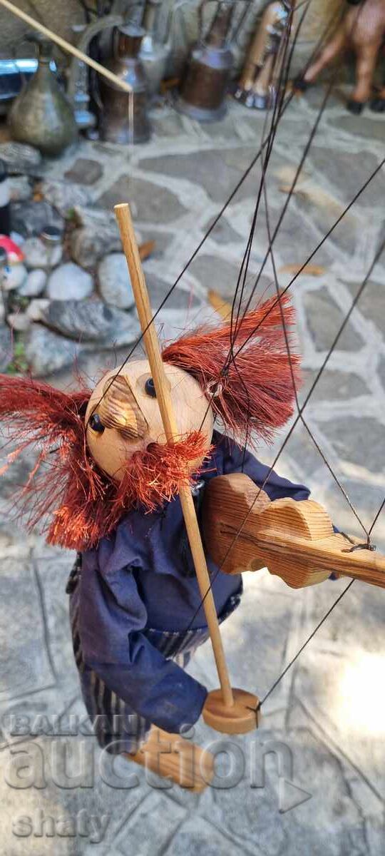 Marionette. Wooden Doll - 7 Marionette. Wooden Doll - 7