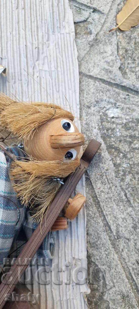 Marionette. Wooden Doll with price 70.00 BGN | € 35.79 Marionette. Wooden Doll with price 70.00 BGN | € 35.79