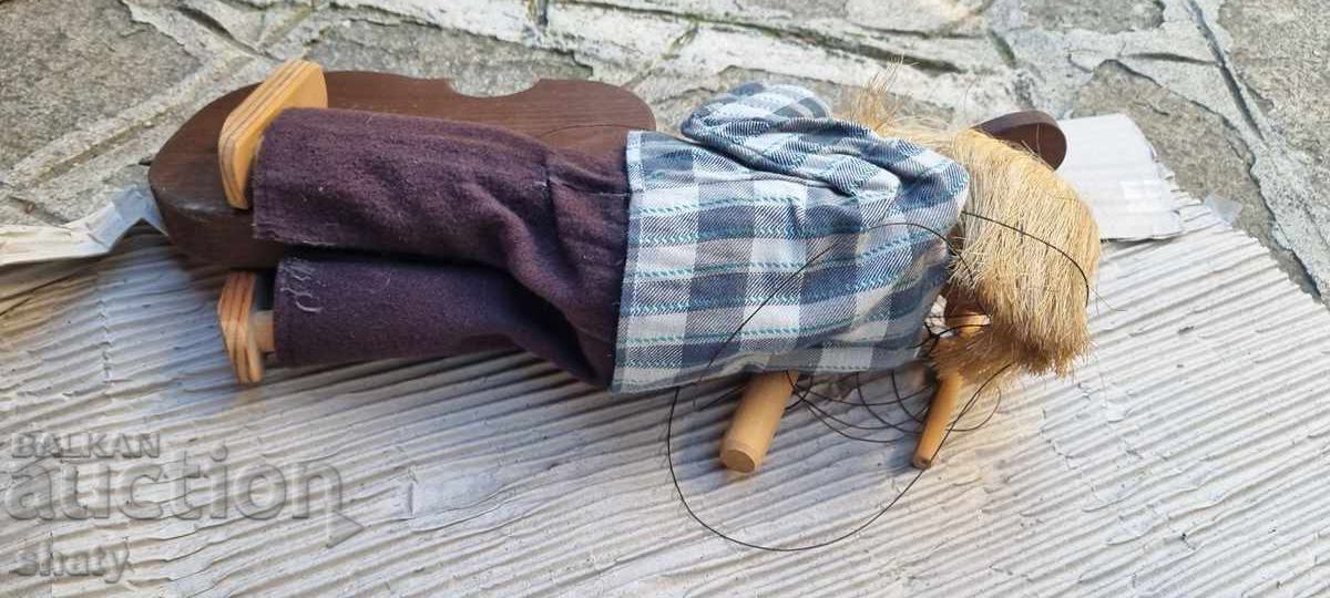 Marionette. Wooden Doll - 6 Marionette. Wooden Doll - 6